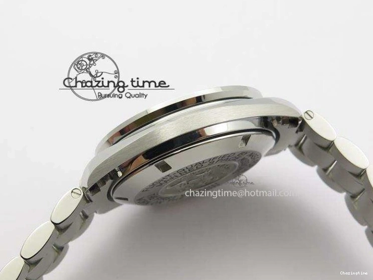 0516 Refined Speedmaster 50th Anniversary Black Dial On SS Bracelet 8232